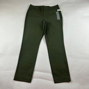 Old Navy Alpine Tundra Stretch Canvas High Rise Skinny Pixie Pant 10 New